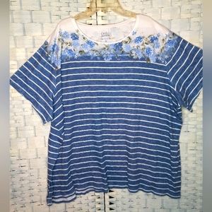 Croft Barrow Womens Classic Tee Size 3XL